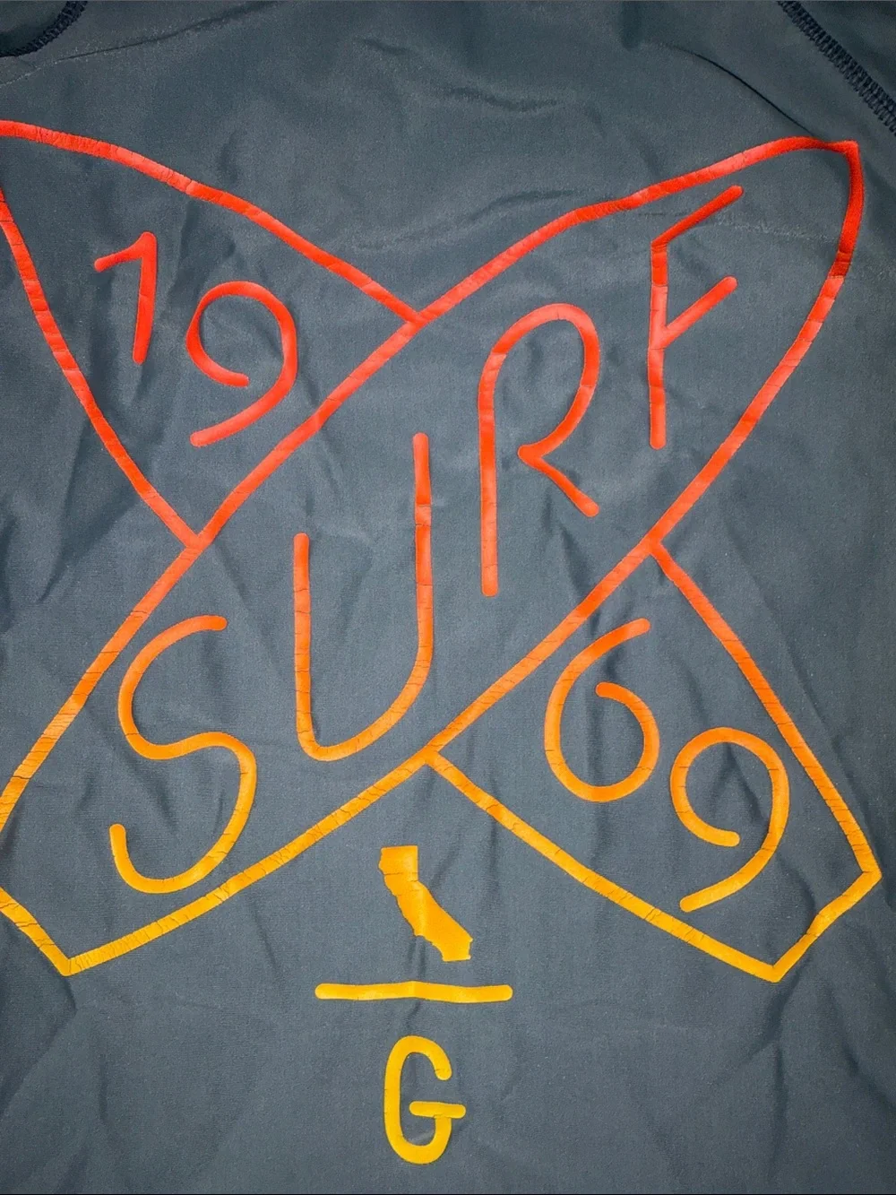 GAP Gray Surf Graphic Boy’s Short-Sleeve Rash Guard